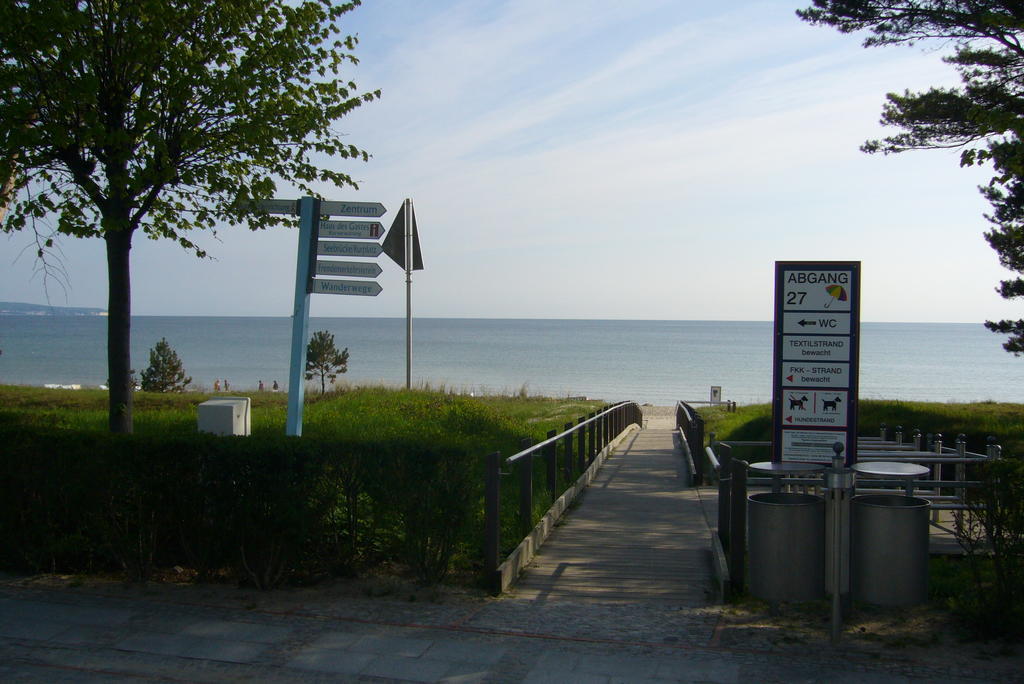 Meerblick-Appartement Villa Gudrun Binz Kültér fotó