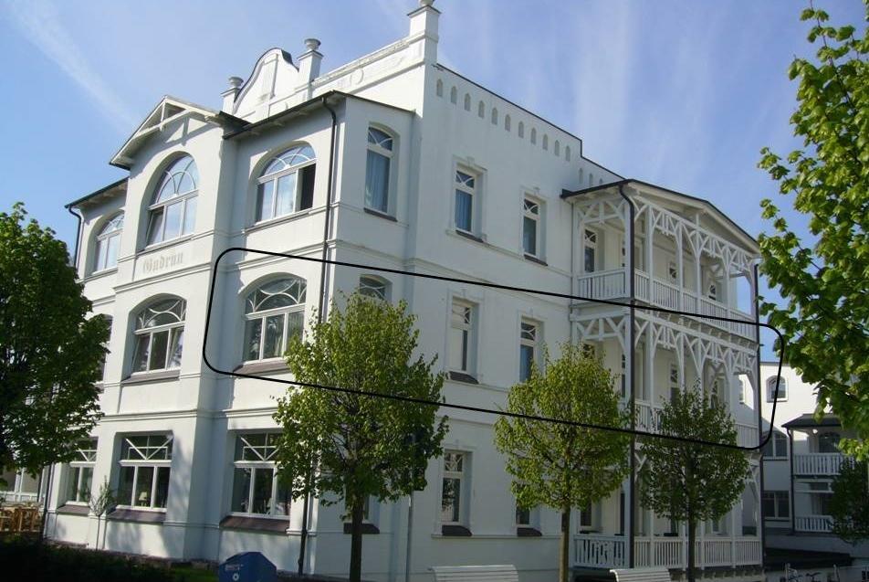 Meerblick-Appartement Villa Gudrun Binz Kültér fotó